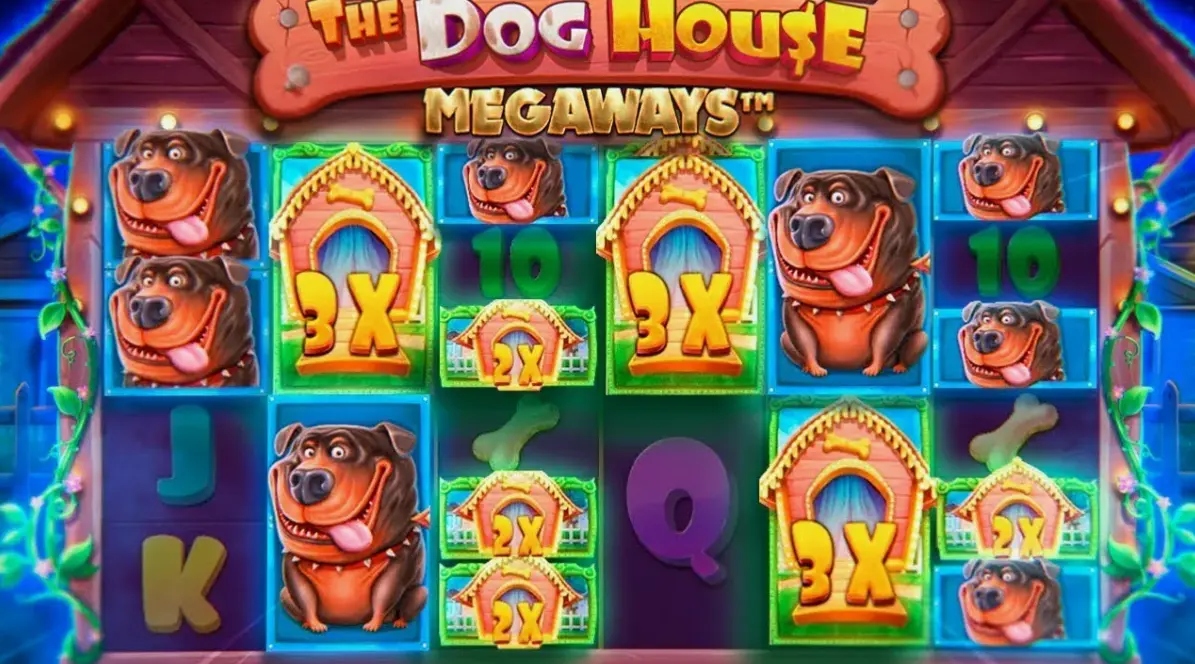 Как выглядит игра The Dog House Megaways