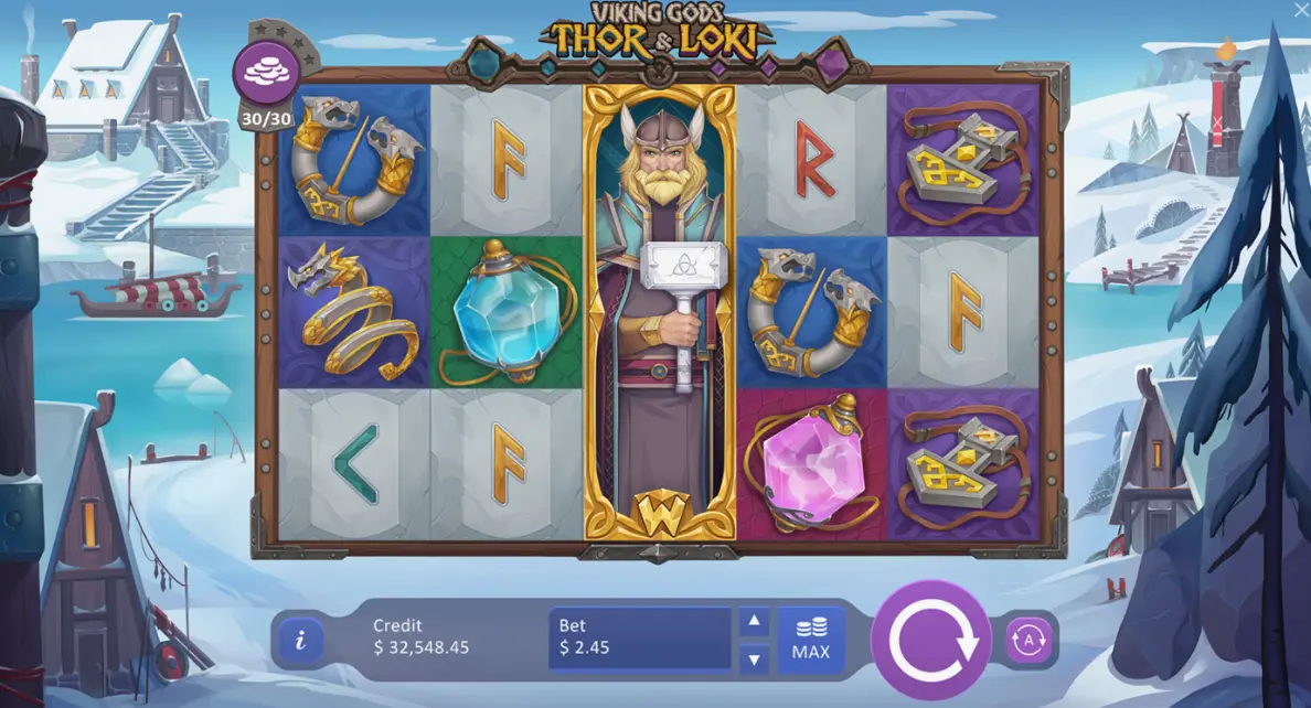 Правила Viking Gods Thor and Loki