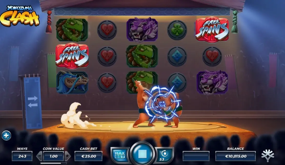 Визуальное оформление и атмосфера Yokozuna Clash